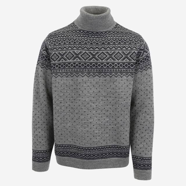Hákon turtle neck merino Nordic sweater